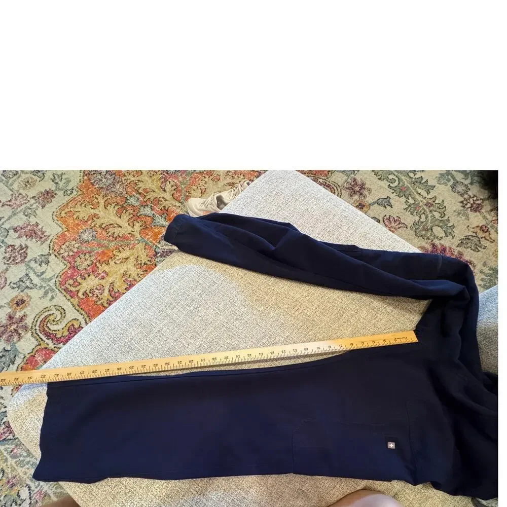 Figs Men's Navy Blue Cairo Cargo Medical Scrub Pants Sz L